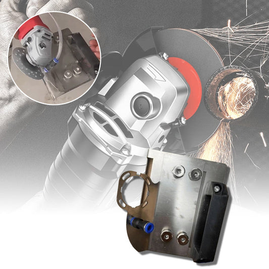 Winkelschleiferständer zum 45°-Fasenschneiden von Fliesen