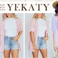 Sommer-Sonderangebot: 49 % Rabatt!🏳️‍🌈Neue, stylische, fließende Kurzarm-Strickjacke (Modelljahr 2026)