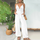 🔥💥2025 SCHNÄPPCHEN 🔥💥Jeans-Jumpsuit mit tiefem V-Ausschnitt für Damen🔥💥