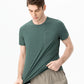 Sommer-Cool-Feeling-Eis-Baumwoll-T-Shirt für Herren