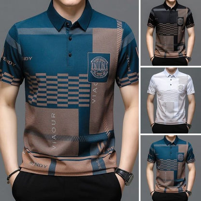 Bequemes und atmungsaktives Poloshirt mit Aufdruck