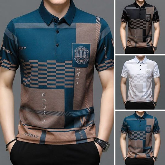 Bequemes und atmungsaktives Poloshirt mit Aufdruck