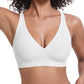 💜💜Jelly Wireless Damen Komfortable kabellose Push-up-BHs, nahtlose T-Shirt-BHs, BHs mit tiefem V-Ausschnitt für jeden Tag