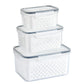 🥗 49% Rabatt! 🧊 5er-Set Kühlschrank-Aufbewahrungsboxen – stapelbare Obstboxen mit abnehmbarem Sieb, BPA-frei, ideal für Picknicks und Camping 🥦