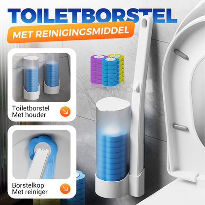 Heißer Verkauf 🎉 WC-Bürsten mit Reinigungsmittel ✨ Für gründliche Reinigung und hygienische WC-Pflege