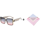 🌸Sommer-Special – zeitlich begrenztes Angebot💐 Retro-Sonnenbrille im quadratischen Design mit UV-Schutz