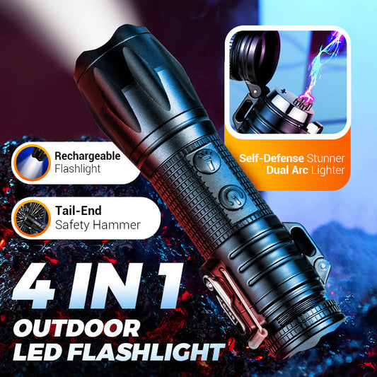 4 in 1 Outdoor LED Flashlight