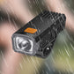 🚴‍♂️ Wasserdichter, wiederaufladbarer LED-Fahrradscheinwerfer mit Clip – Hell und langlebig ✨