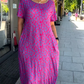 【M-3XL】2025 Modisches Print-Kleid in Übergröße