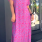 【M-3XL】2025 Modisches Print-Kleid in Übergröße