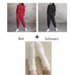 Mode, Freizeit ✨Langarm mit rundem Hals ＆ Hose 2-teiliger Set
