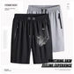 Eisseiden-Stretch-Shorts für Herren in Übergröße (49 % Rabatt)