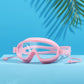 HD-Schwimmbrille für Kinder mit großem Rahmen, wasserdicht und beschlagfrei