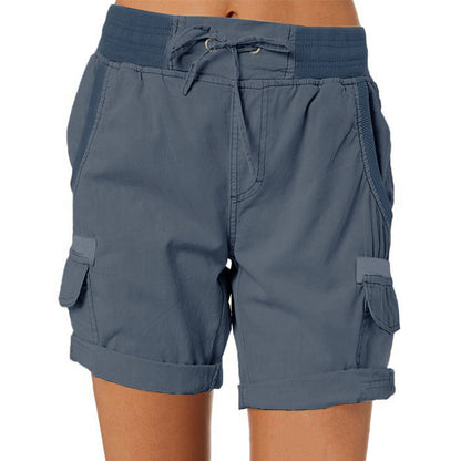 🔥Kaufe 2, spare 8% und kostenloser Versand🔥Lockere, lässige Shorts für Damen mit hoher Taille