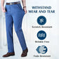 💥49% Rabatt🔥Herren Jeans mit hoher Taille und geradem Schnitt
