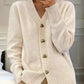 🍂Autumn New Arrivals🌸Women's Casual Autumn Plain Yarn Buttoned Cardigan