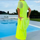 2-teiliges Set aus Bluse mit Aussparungen und ärmellosem Kleid
