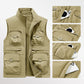 🔥✨Reversible Multi-Pocket Padded Vest💖