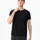 Sommer-Cool-Feeling-Eis-Baumwoll-T-Shirt für Herren