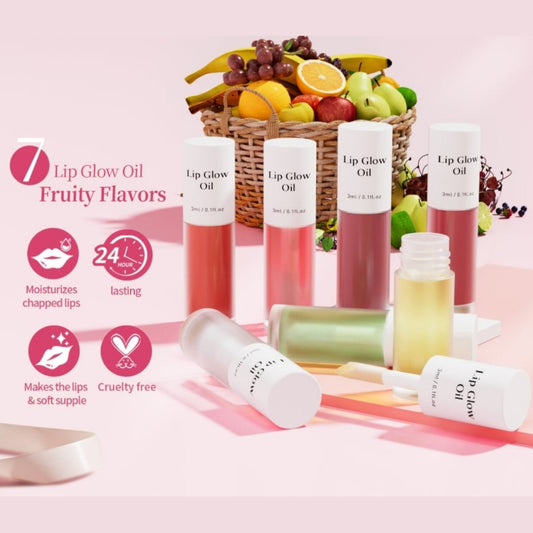 💋 Holen Sie sich den perfekten Schmollmund ✨ Getöntes Lip Glow Oil – Für üppige, hydratisierte Lippen mit einem natürlichen Glanz! 💖