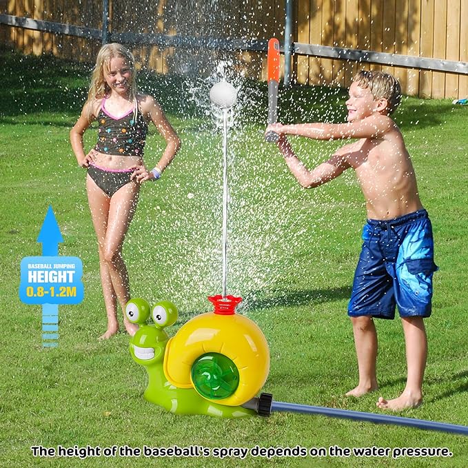 🔥Letzter Tag 49% Rabatt – Wassersprinkler-Baseballspielzeug