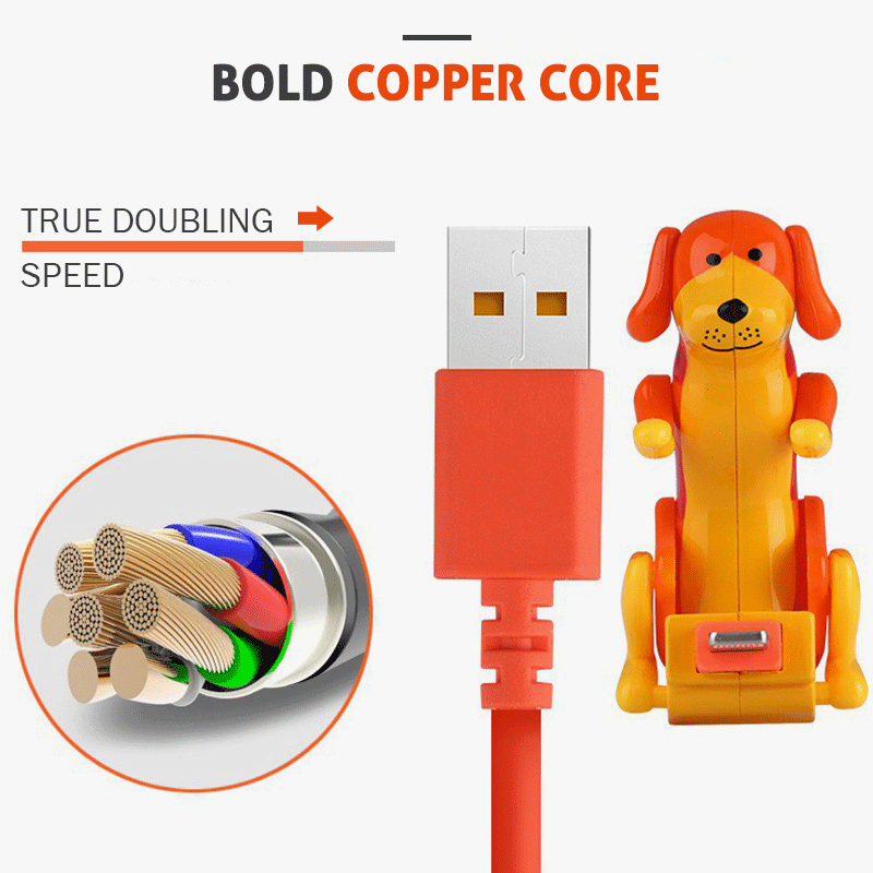 🎅Christmas Sale 50% Off - Funny Humping Dog Fast Charger Cable