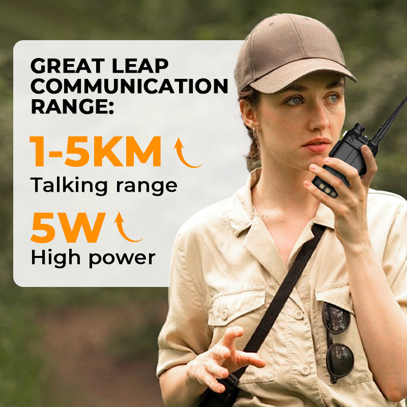 🔥Hot Sale 50% Off🔥📡 UV-5R Ham Radio Long Range UV5R Two Way Radio Dual Band Walkie
