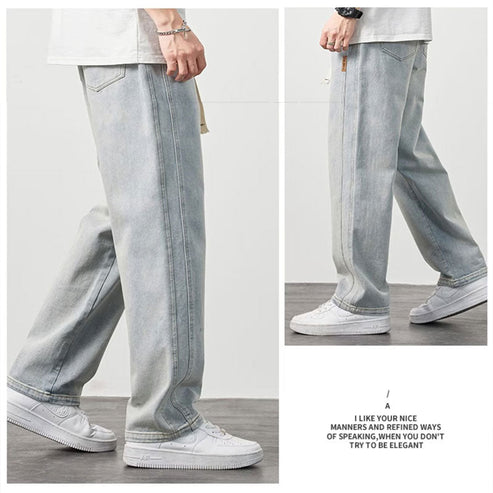 🔥Heiße Neuankömmlinge💥Lockere Straight-Jeans für Männer