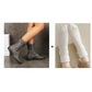 👢Vintage-Stiefel mit runder Kappe und seitlichem Reißverschluss