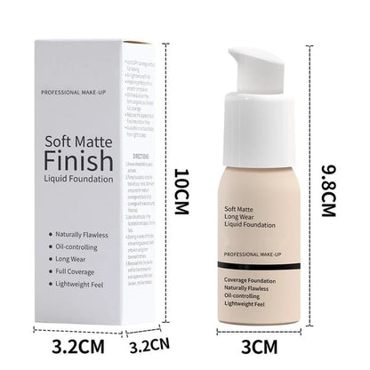 🌹Muttertag 49 % Rabatt – 🔥Soft Matte Liquid Foundation