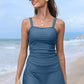 🩱Damen Vintage Bauchweg Zweiteiliger Tankini-Badeanzug