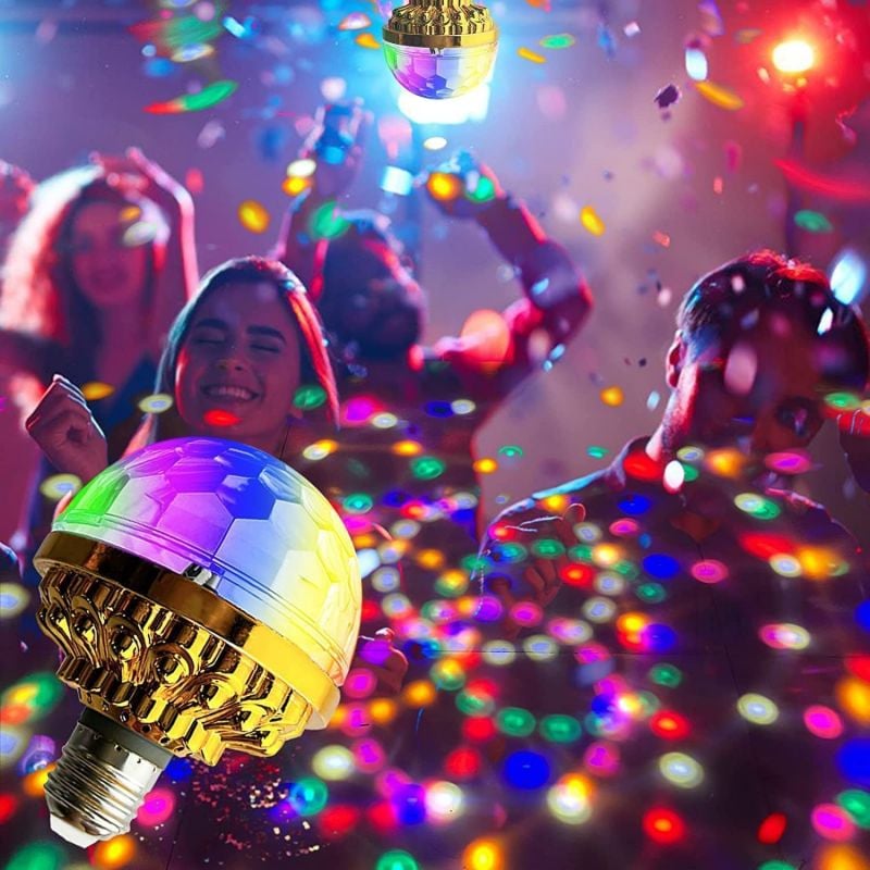 🎁Buntes rotierendes Disco-Ball-Licht