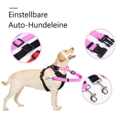 🐾Einstellbare Auto-Hundeleine