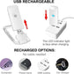 📖USB wiederaufladbare Buch-LED-Leuchte mit Clip zum Lesen im Bett
