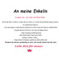 [SCHNELL AUSVERKAUFT] Enkelin, behalte mich immer in deinem Herzen - Unendlichkeitsanhänger🎁Kostenlos Geschenkkarte und Geschenkbox
