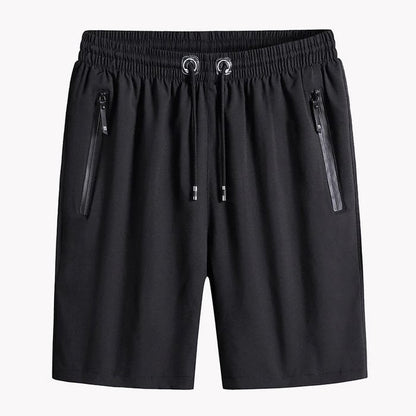 Herren-Stretch-Shorts aus Eisseide in Übergröße