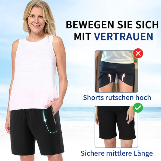 🎉🔥Schnelltrocknende Stretch-Shorts aus Eisseide
