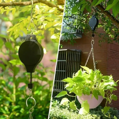 🌳 Pflanzenrollen-Set für Gartenkörbe, Töpfe, Vogelhäuschen