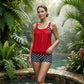 🏖️ Heißer Sommer – 49% RABATT 👙 Zweiteiliges Damen-Bikini-Set mit Polka-Dots