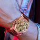💥Heißer Verkauf 49% Rabatt⌚Business-Mode-Analoguhr mit rundem Zifferblatt und Lederarmband
