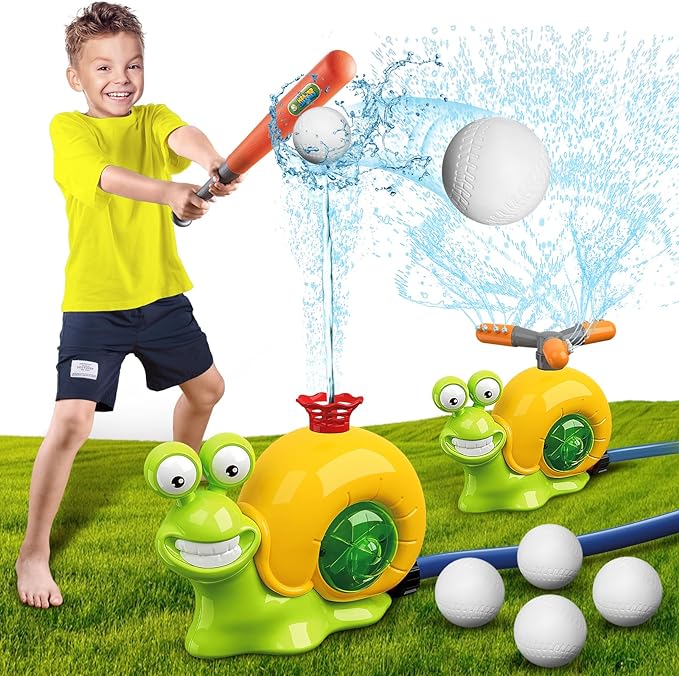 🔥Letzter Tag 49% Rabatt – Wassersprinkler-Baseballspielzeug