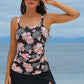 🩱Damen Vintage Bauchweg Zweiteiliger Tankini-Badeanzug