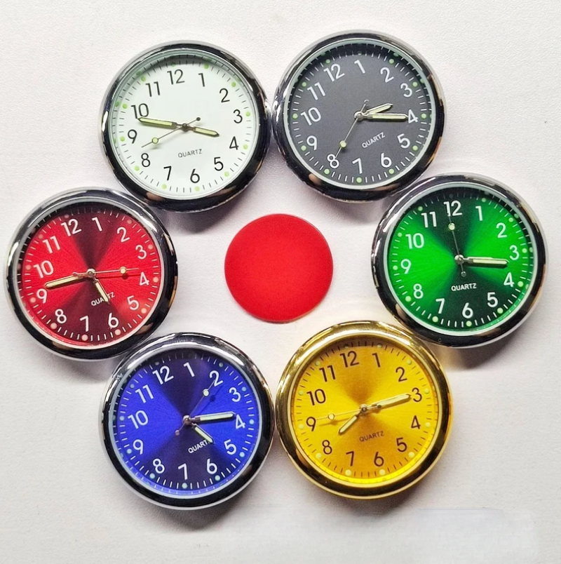 🔥Vintage-Geschenk - Leuchtende dekorative Mini-Uhr für Auto/Motorrad/Nähmaschine/