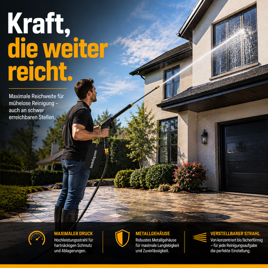 🔥Solange der Vorrat reicht 50 % Rabatt!🎉Wasserpistole für einfaches Autowaschen und vielseitiges Bewässern