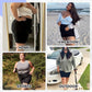 🔥 49% Rabatt – Nur kurze Zeit! ✨ Damen Hochtauch-Sporthose mit 2 Taschen: Feuchtigkeitsableitend & bauchkontrollierend 🏃‍♀️