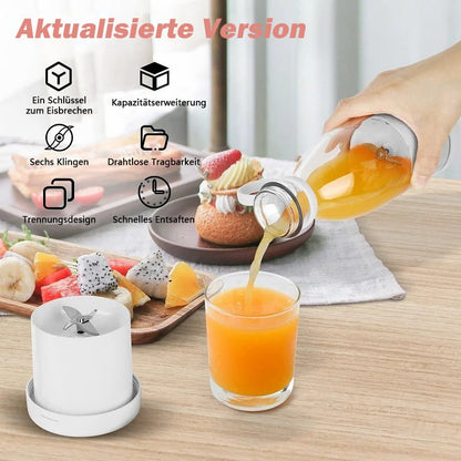 🔈🔈 49% Rabatt🎄Bestseller Tragbarer Entsafter | Frischer Saft überall und jederzeit