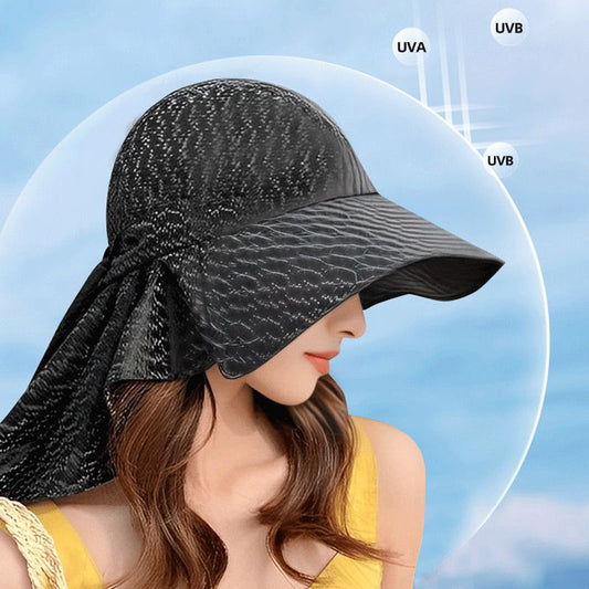 ✨Begrenztes Zeitangebot: 49% Rabatt💥All-Match-Sonnenhut mit breiter Krempe und Nackenschutz für Damen