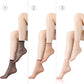 Unsichtbare, rutschfeste Socken aus Kristallseide