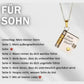 Herz-Buch-Halskette Aufklappbar – 🌸Besonderes Geschenk für Familie✨～