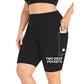 🔥 49% Rabatt – Nur kurze Zeit! ✨ Damen Hochtauch-Sporthose mit 2 Taschen: Feuchtigkeitsableitend & bauchkontrollierend 🏃‍♀️